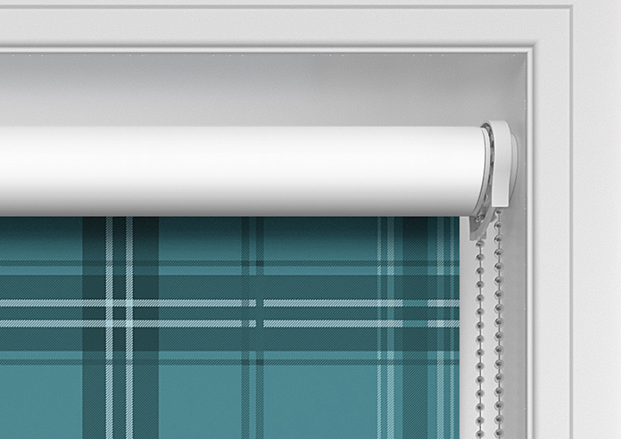Falkirk, Aqua - Twist&Fit Roller Blind - Image 11